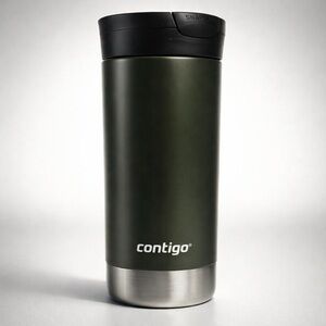 Contigo Olive Green Travel Mug with Black Lid